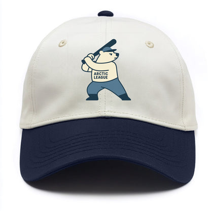 Polar Bear Baseball MVP - Two Tone Cap - Navy