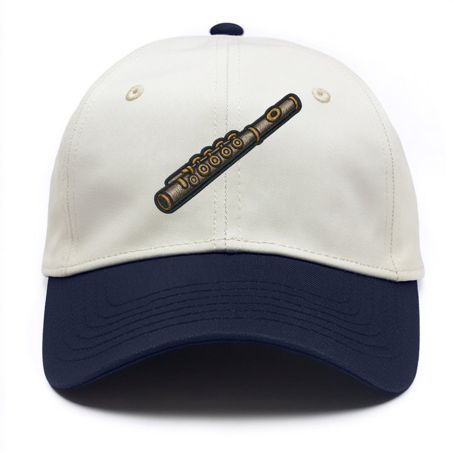Flute  - Two Tone Cap - Navy