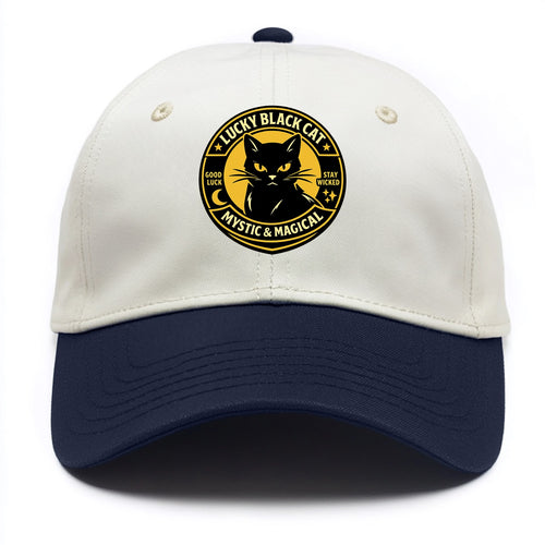 Mystic Feline Emblem - Two Tone Cap