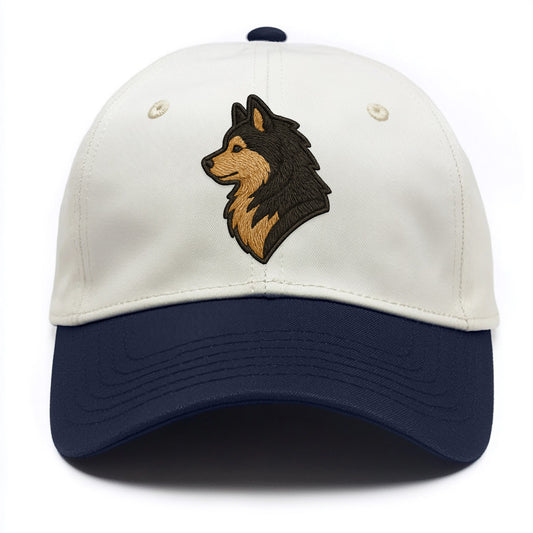 Finnish Lapphund - Modern Arctic breed l - Two Tone Cap - Navy