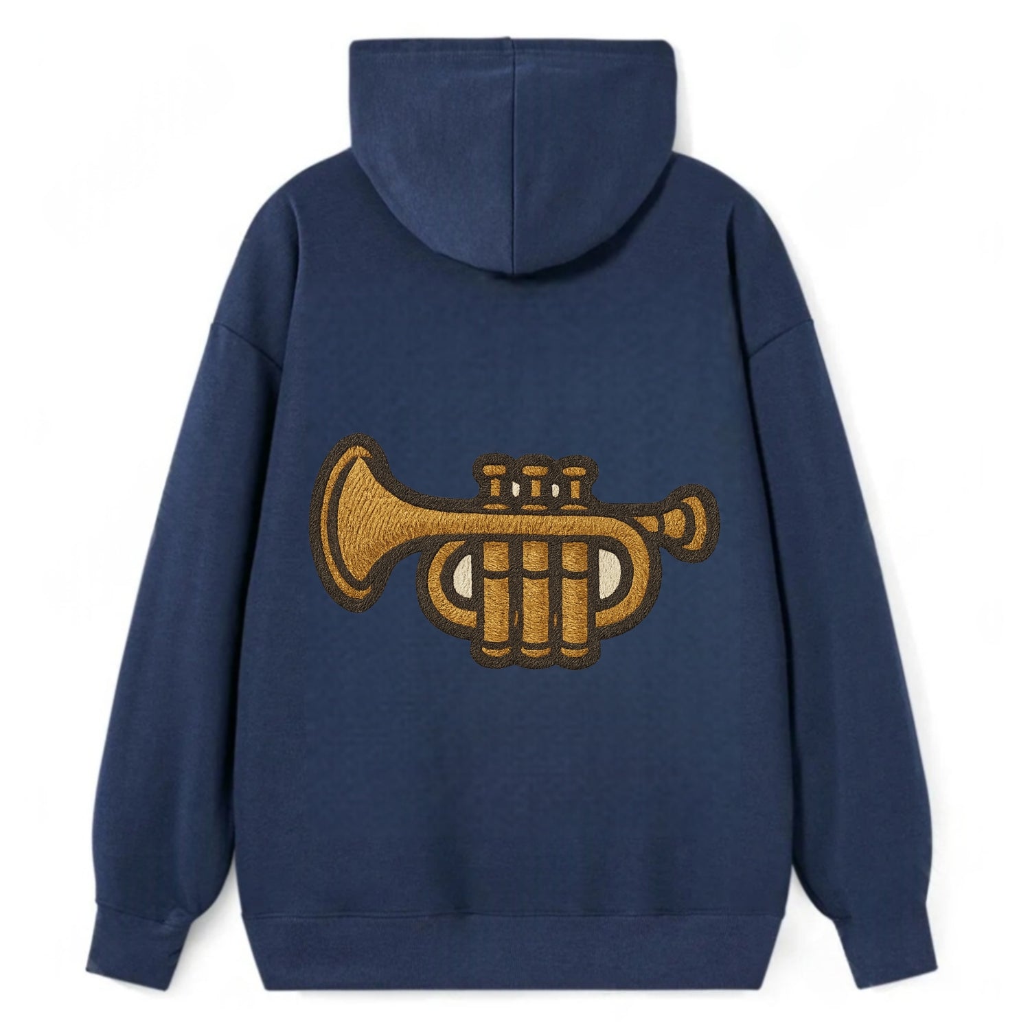 Trumpet  - Classic Pullover Hoodie - Navy