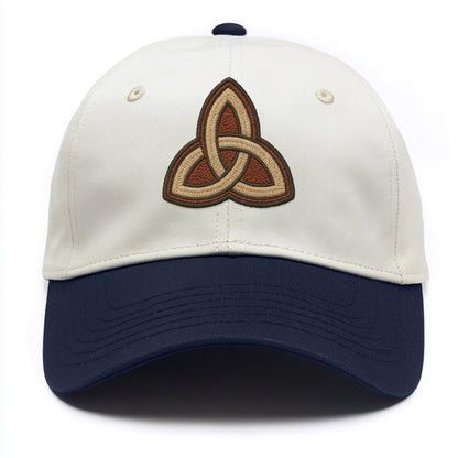 Trinity Knot  - Two Tone Cap - Navy