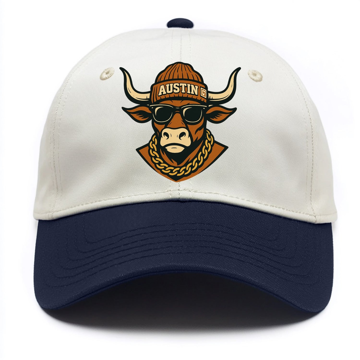 Austin Longhorn - Two Tone Cap - Navy