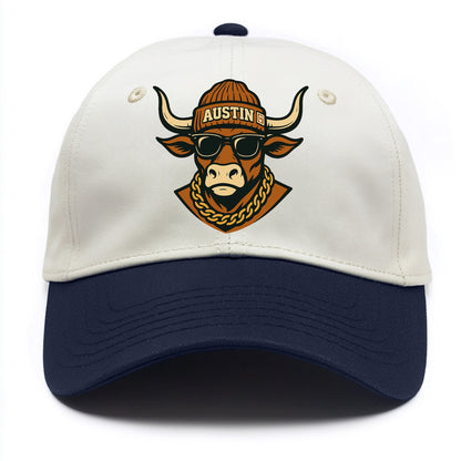 Austin Longhorn - Two Tone Cap - Navy