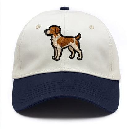 Brittany - Contemporary athletic logo wi - Two Tone Cap - Navy