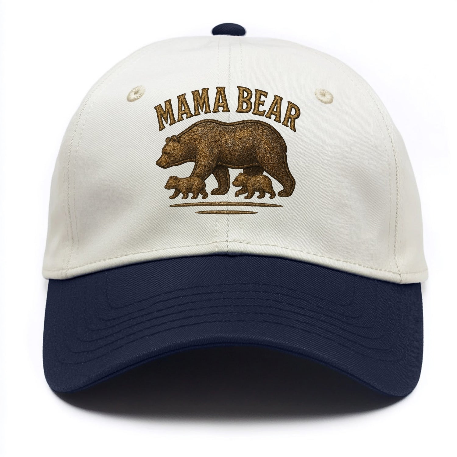 Mama Bear  - Two Tone Cap - Navy