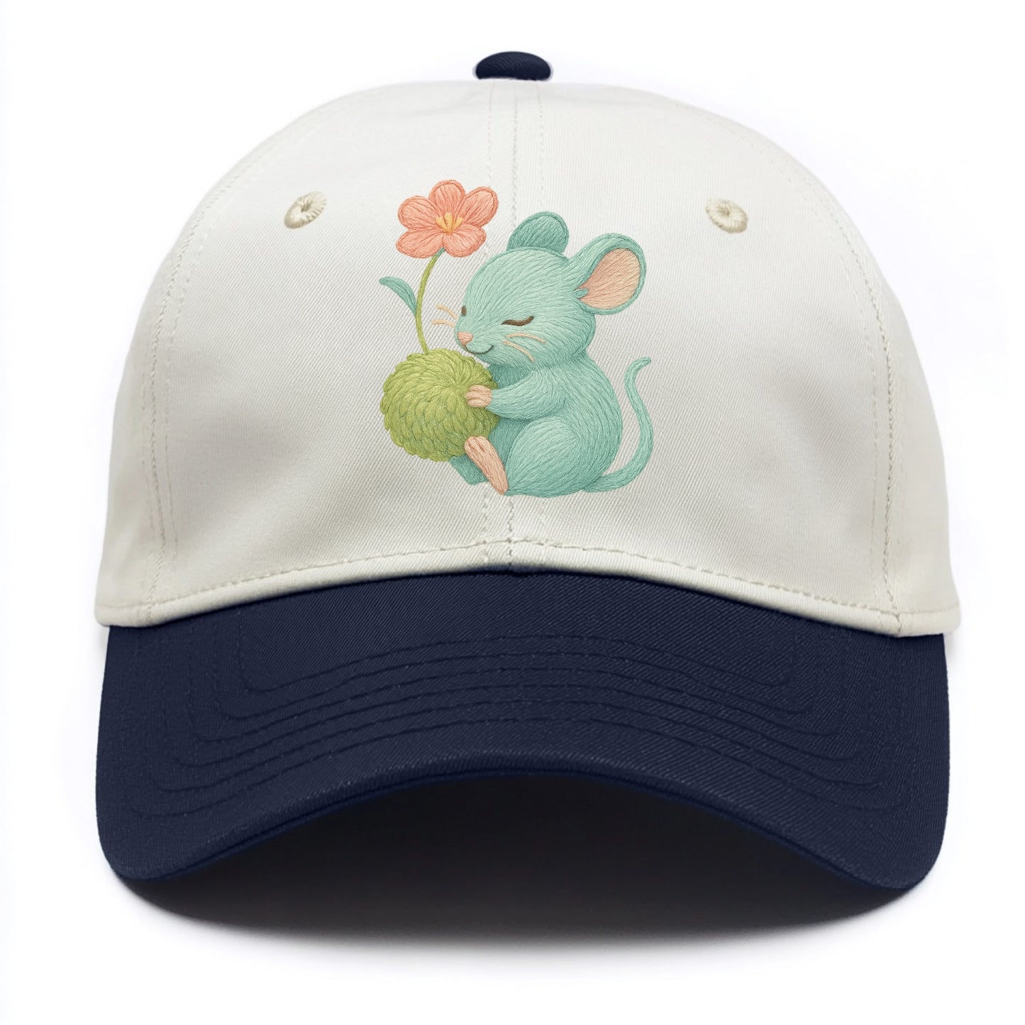 Mint Mouse - Two Tone Cap - Navy
