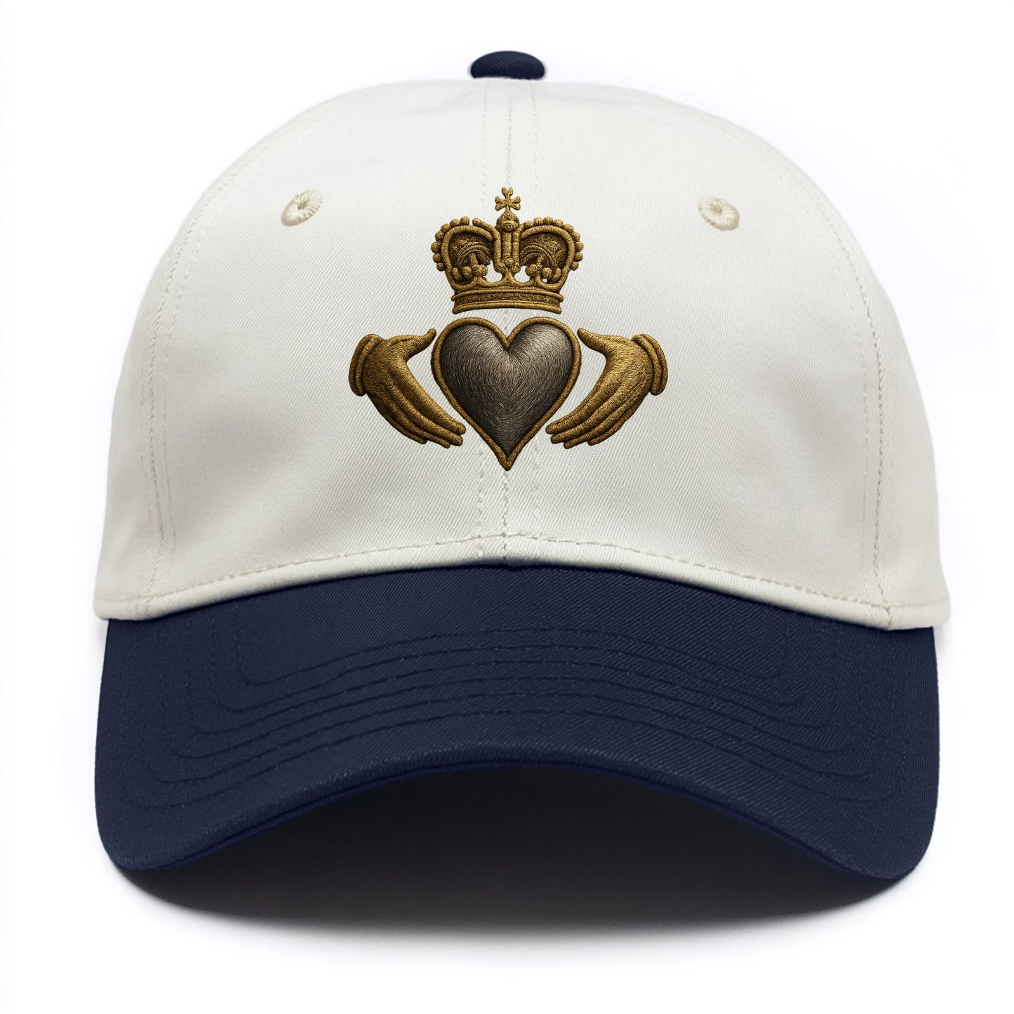 Claddagh Symbol  - Two Tone Cap - Navy