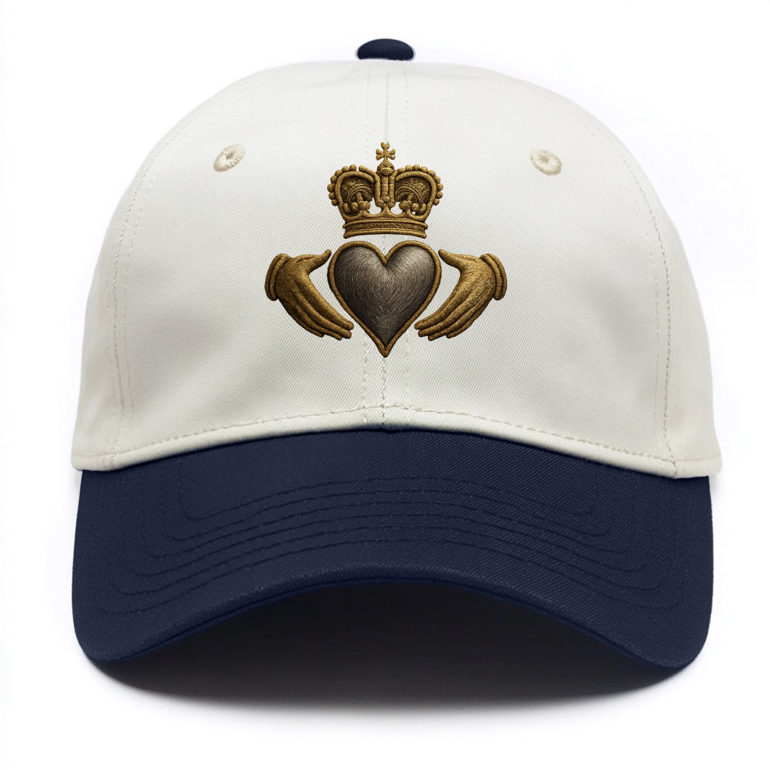 Claddagh Symbol  - Two Tone Cap - Navy