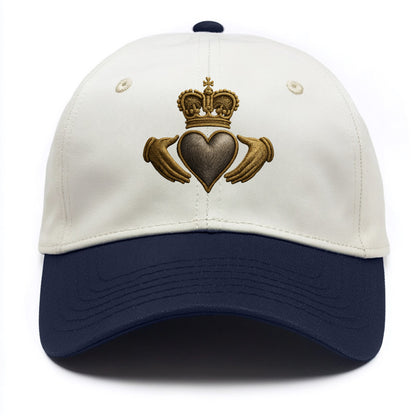 Claddagh Symbol  - Two Tone Cap - Navy
