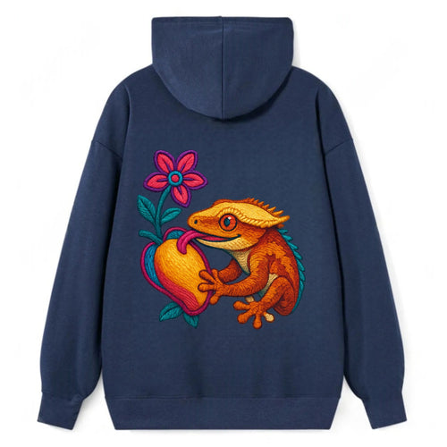 Crested Gecko - Classic Pullover Hoodie