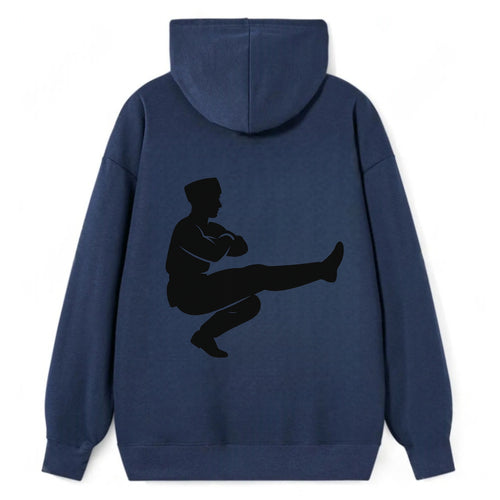 Russian Cossack dancer squat kick - Classic Pullover Hoodie