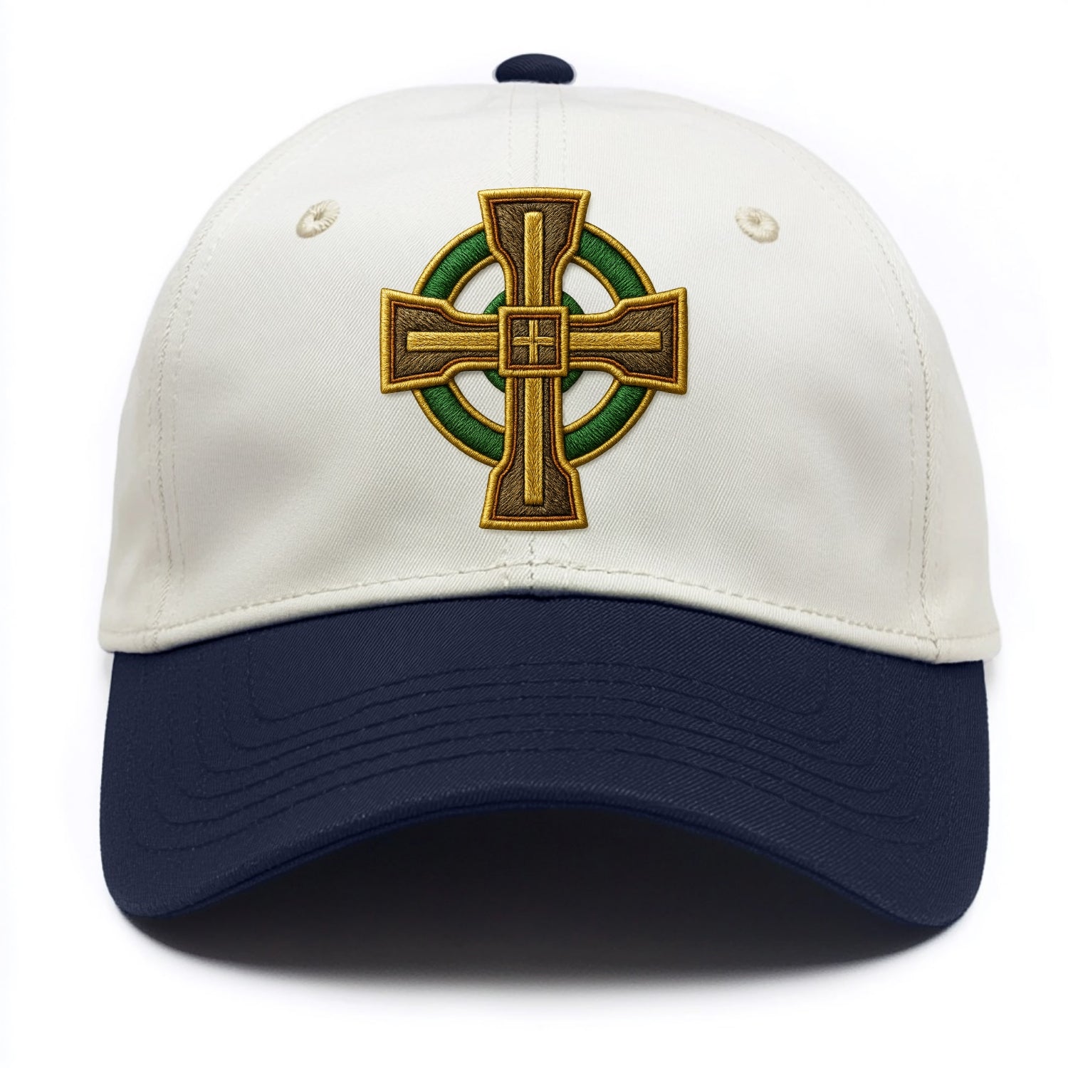 Durrow Cross - Two Tone Cap - Navy