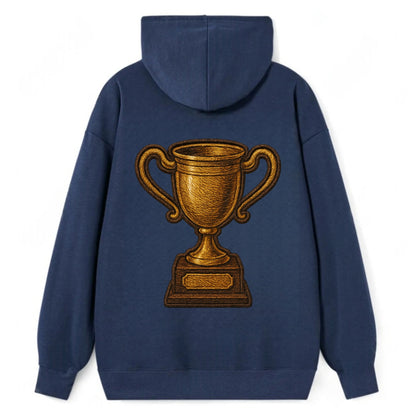 Trophy Cup  - Classic Pullover Hoodie - Navy