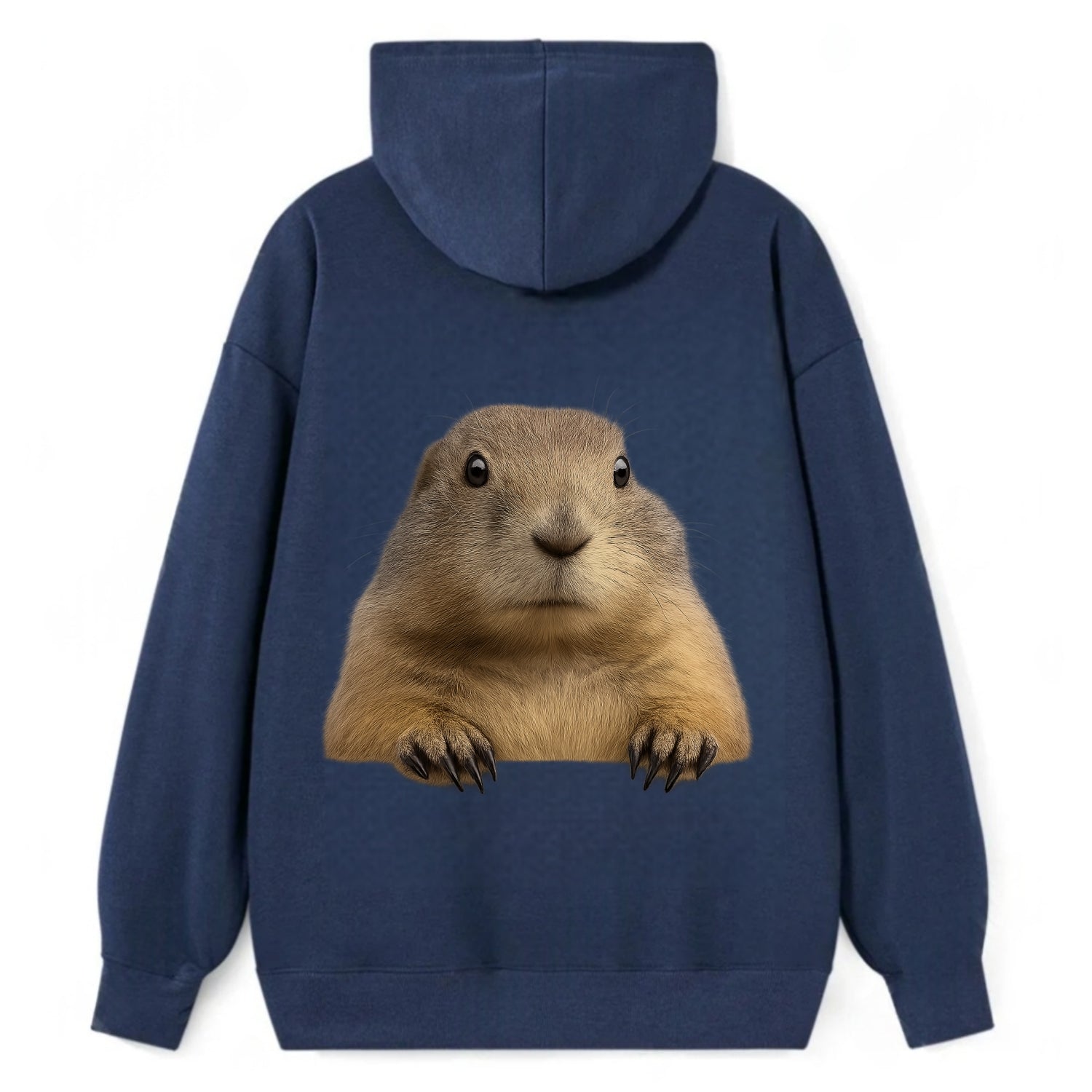 Prairie Dog  - Classic Pullover Hoodie - Navy