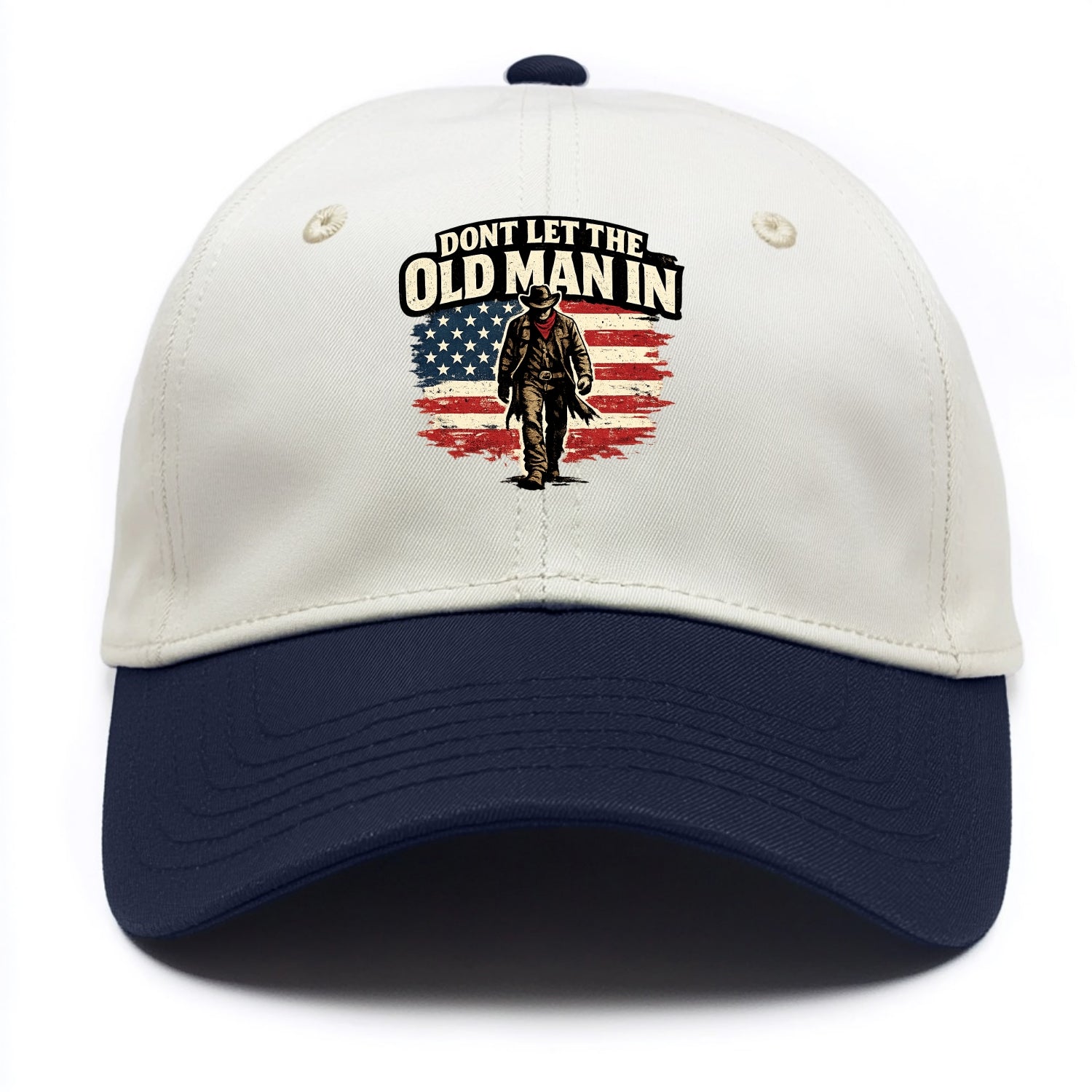 Dont Let The Old Man In - Two Tone Cap - Navy