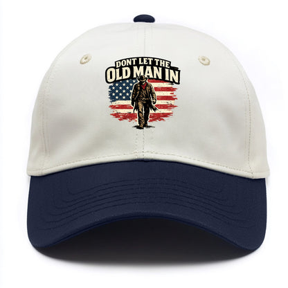 Dont Let The Old Man In - Two Tone Cap - Navy