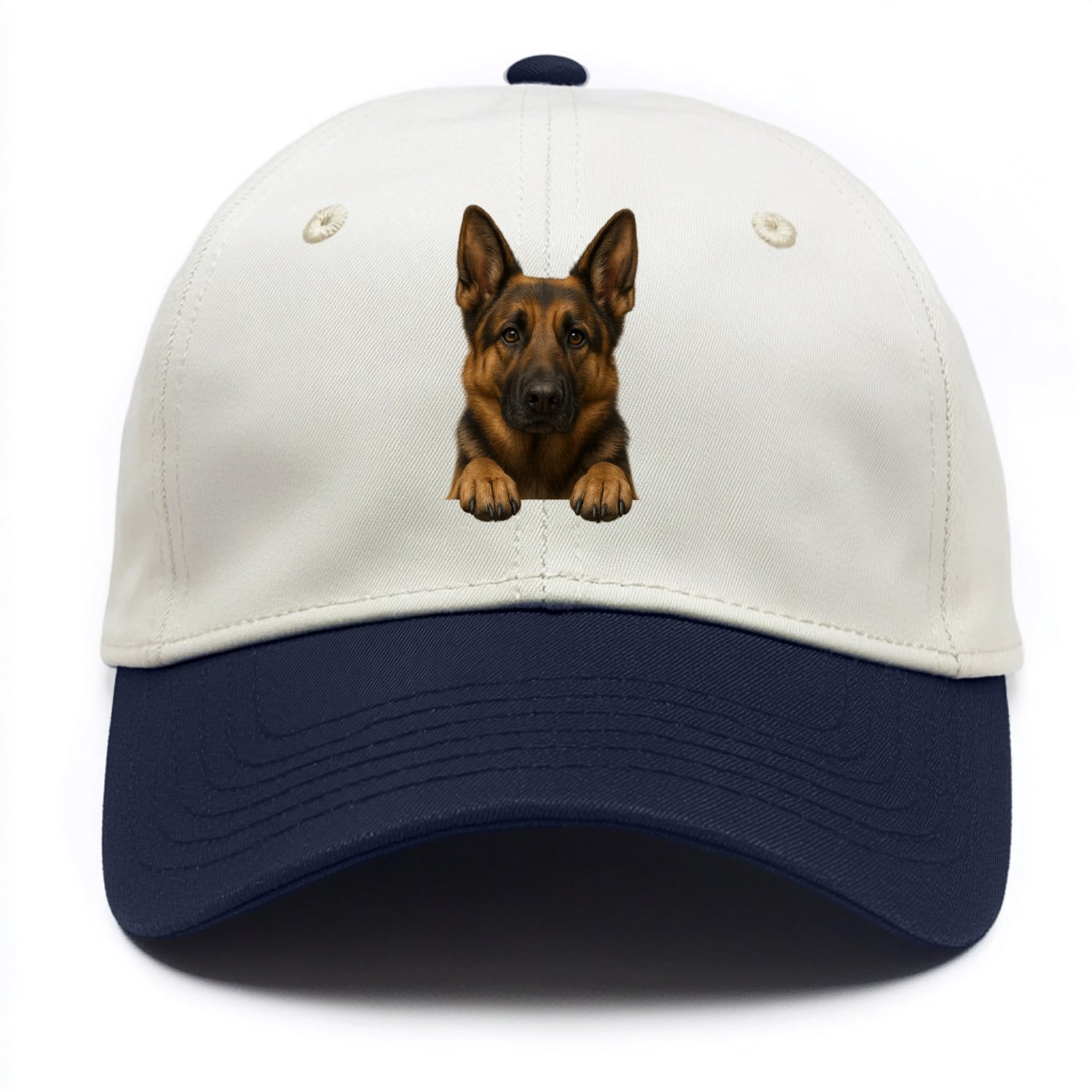 German Shepherd  - Two Tone Cap - Navy
