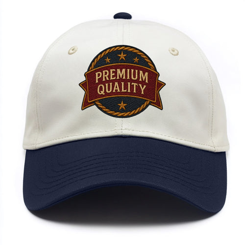 Premium Quality Badge  - Two Tone Cap