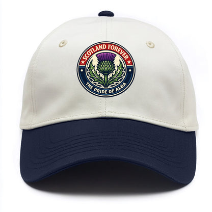 Highland Heritage Emblem - Two Tone Cap - Navy