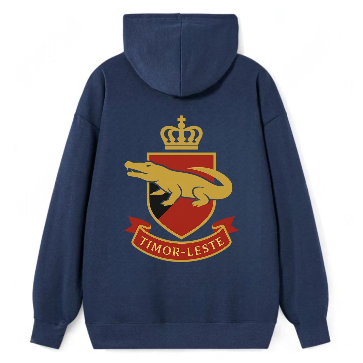 Timor-Leste Royal Logo  - Classic Pullover Hoodie - Navy