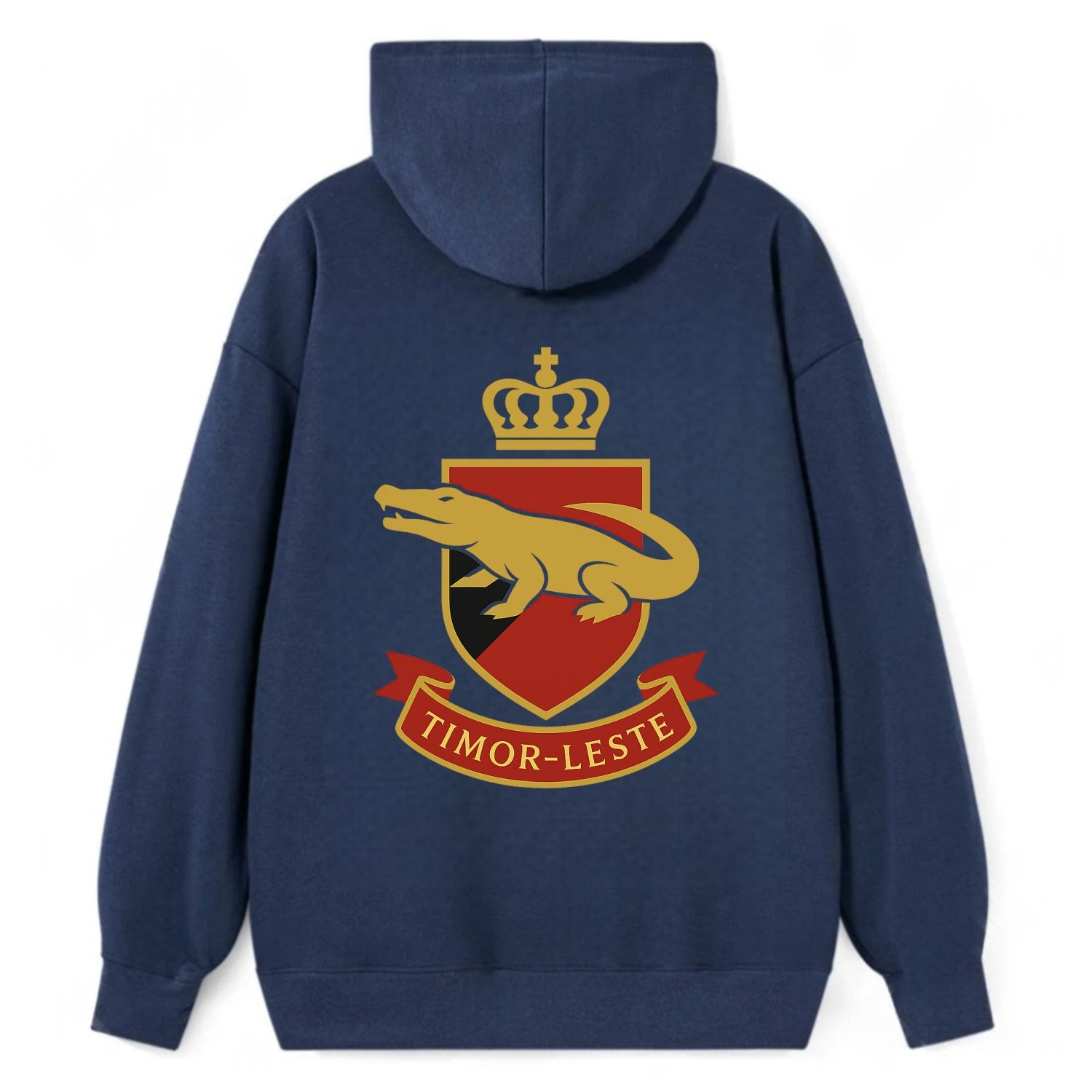 Timor-Leste Royal Logo  - Classic Pullover Hoodie - Navy