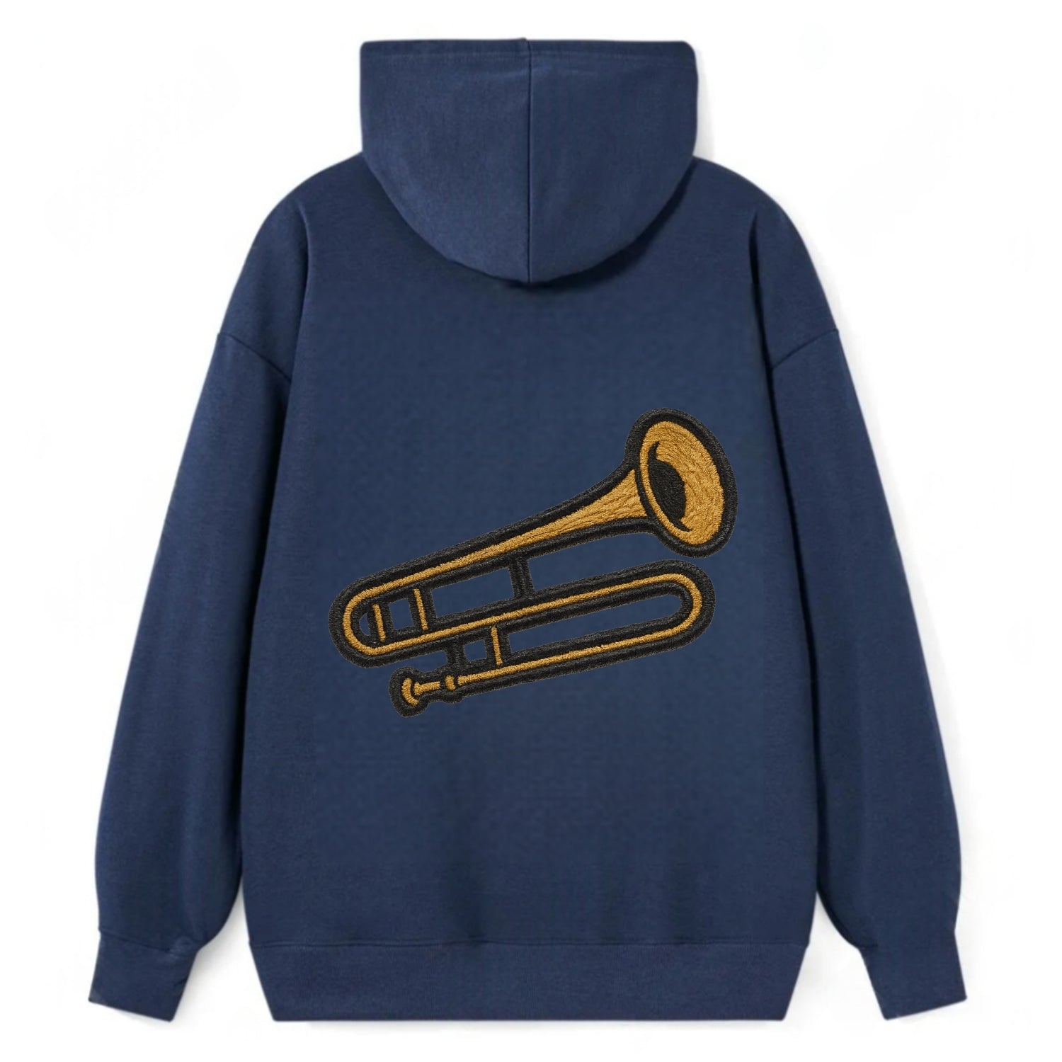 Trombone  - Classic Pullover Hoodie - Navy