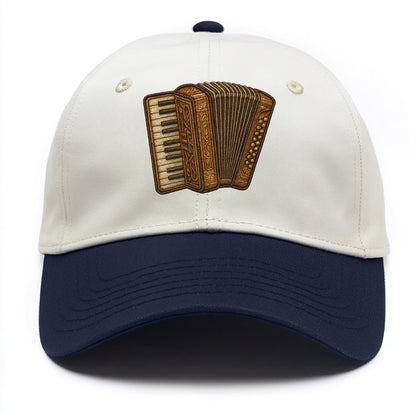 Accordion  - Two Tone Cap - Navy