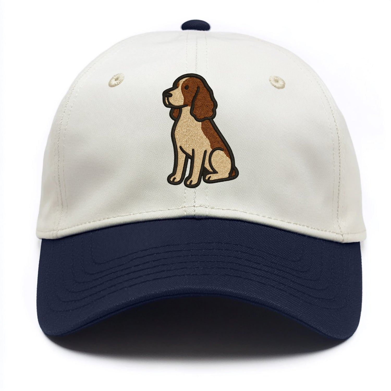 English Springer Spaniel - Modern spanie - Two Tone Cap - Navy