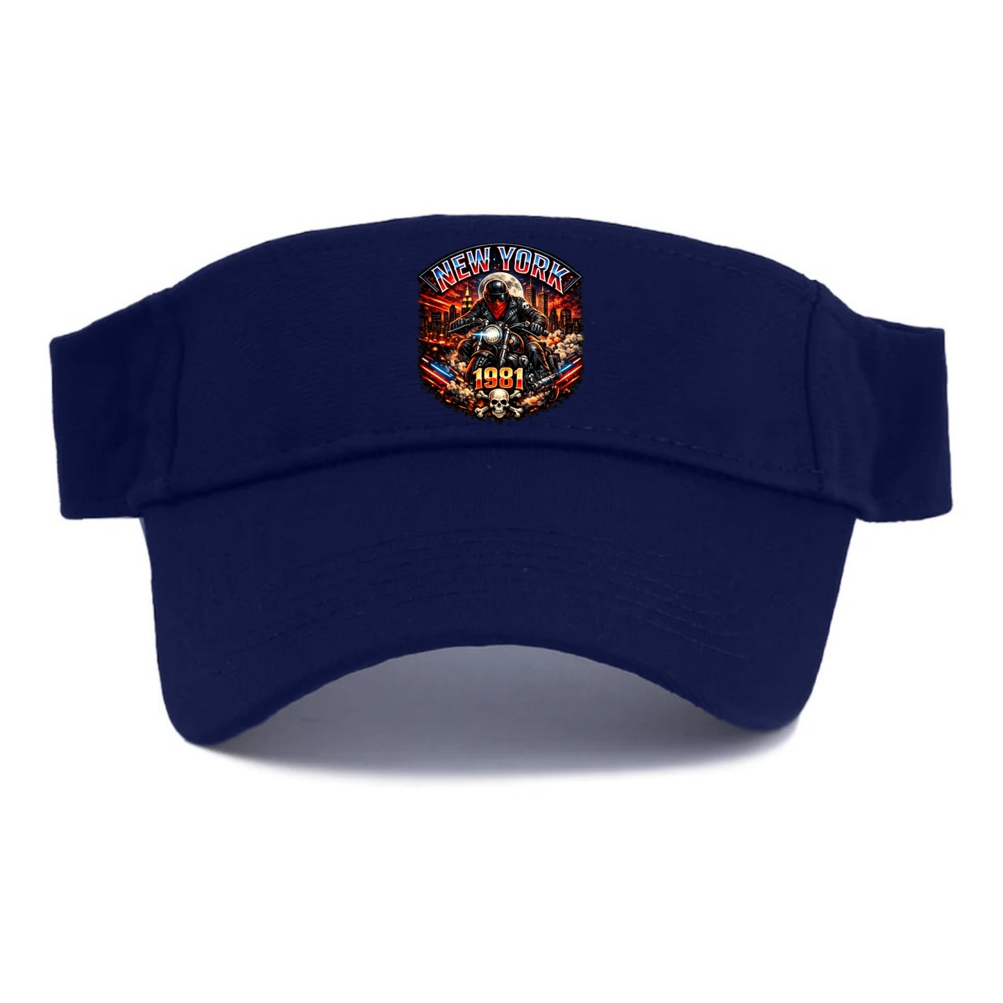 New York 1981 Biker - Visor - Navy