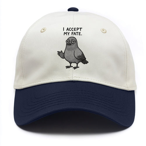 YOU MUST HONOR THE PIGEON | Grey pigeon - Two Tone Cap