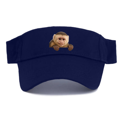 Capuchin Monkey  - Visor - Navy