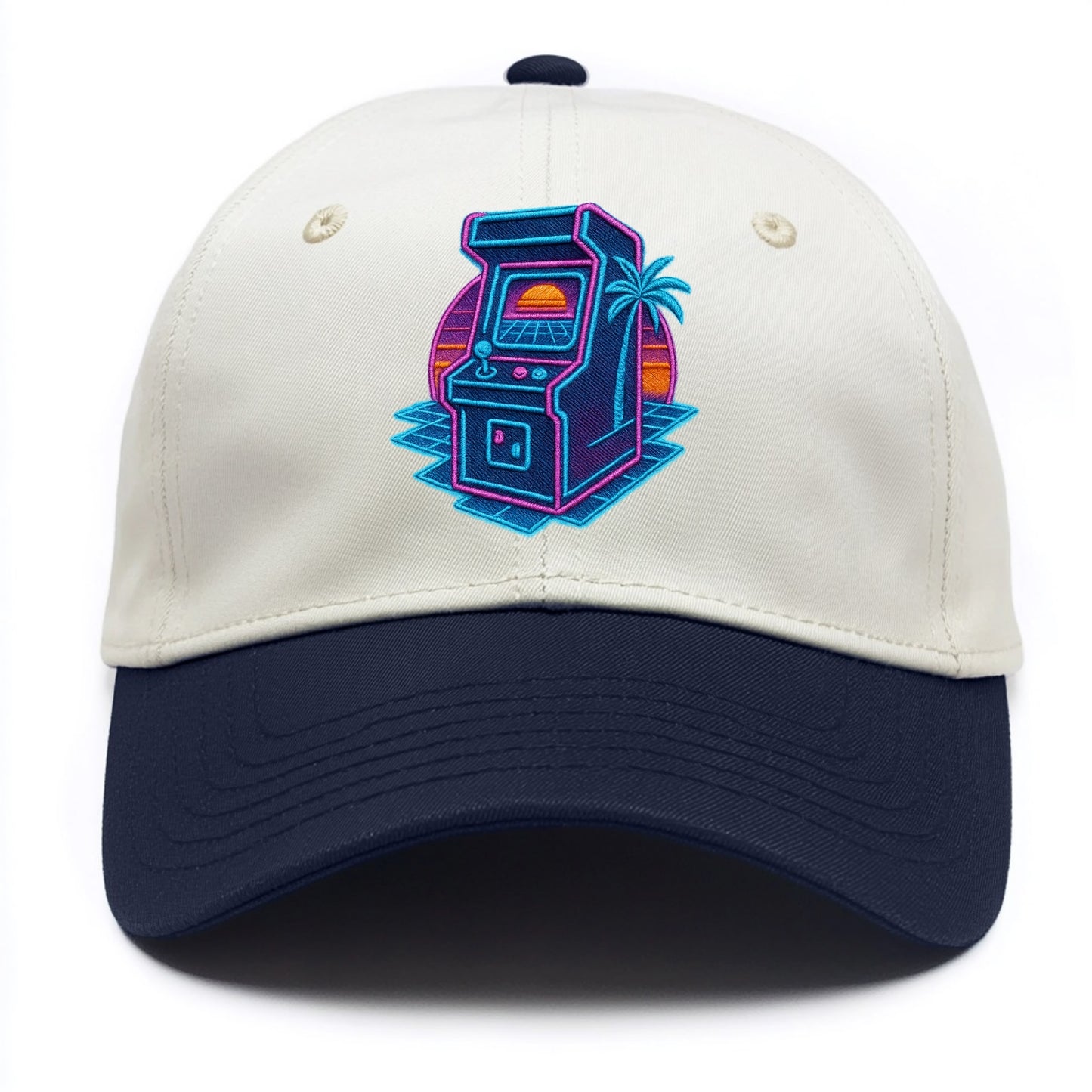 Arcade Machine - Two Tone Cap - Navy