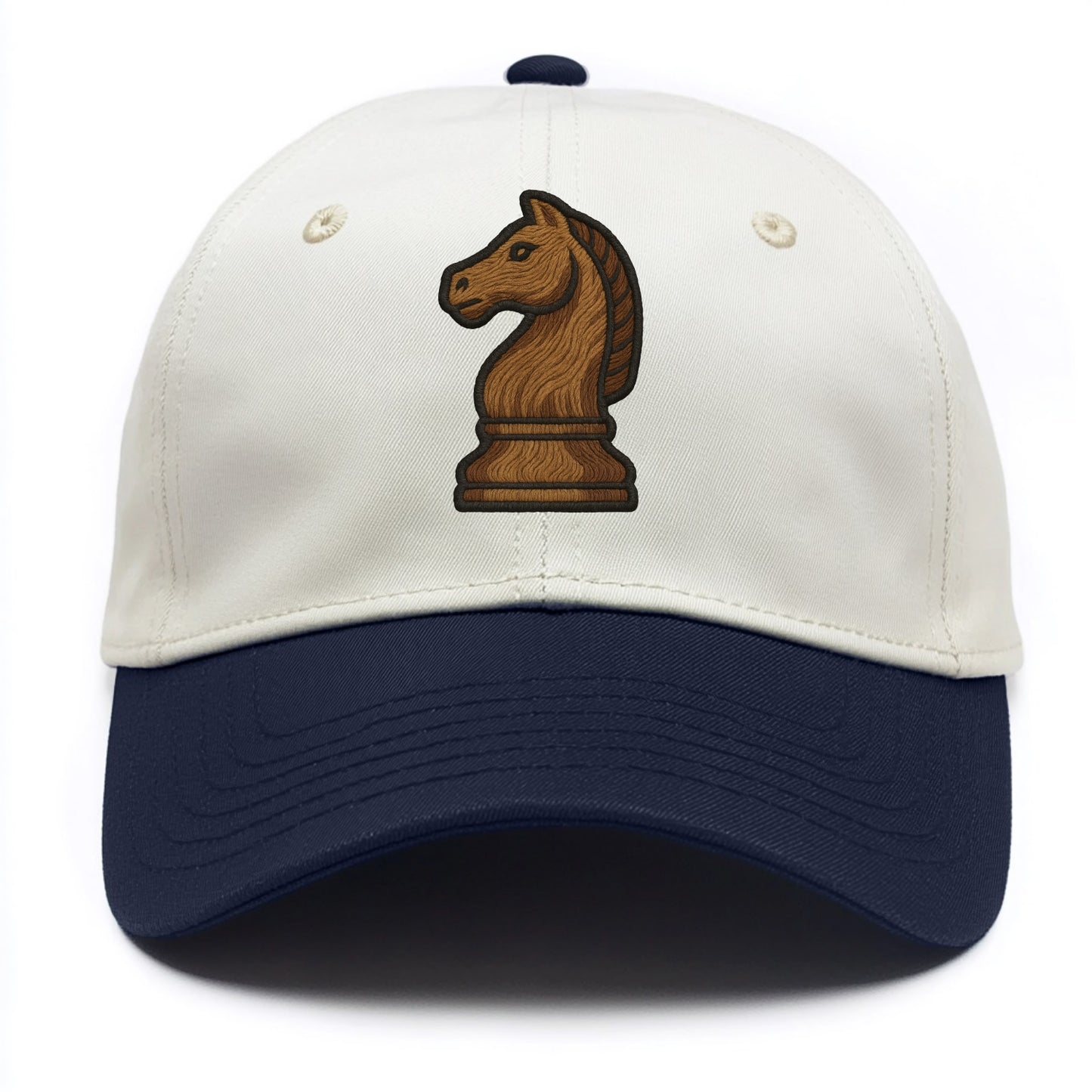 Chess Knight  - Two Tone Cap - Navy