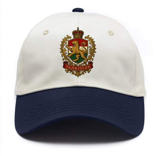 Tajikistan Heritage Badge  - Two Tone Cap