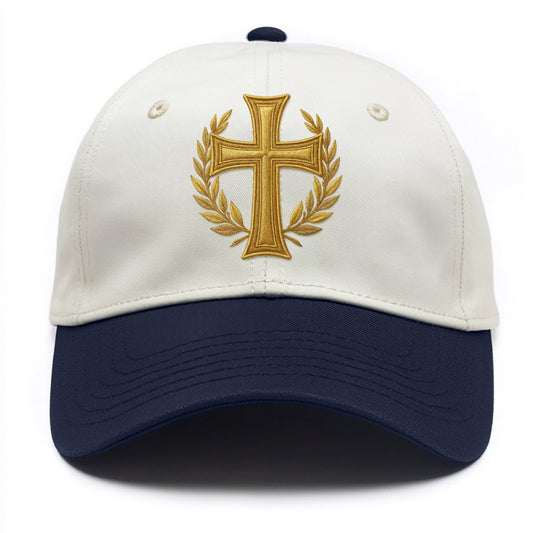 Victory Cross  - Two Tone Cap - Navy