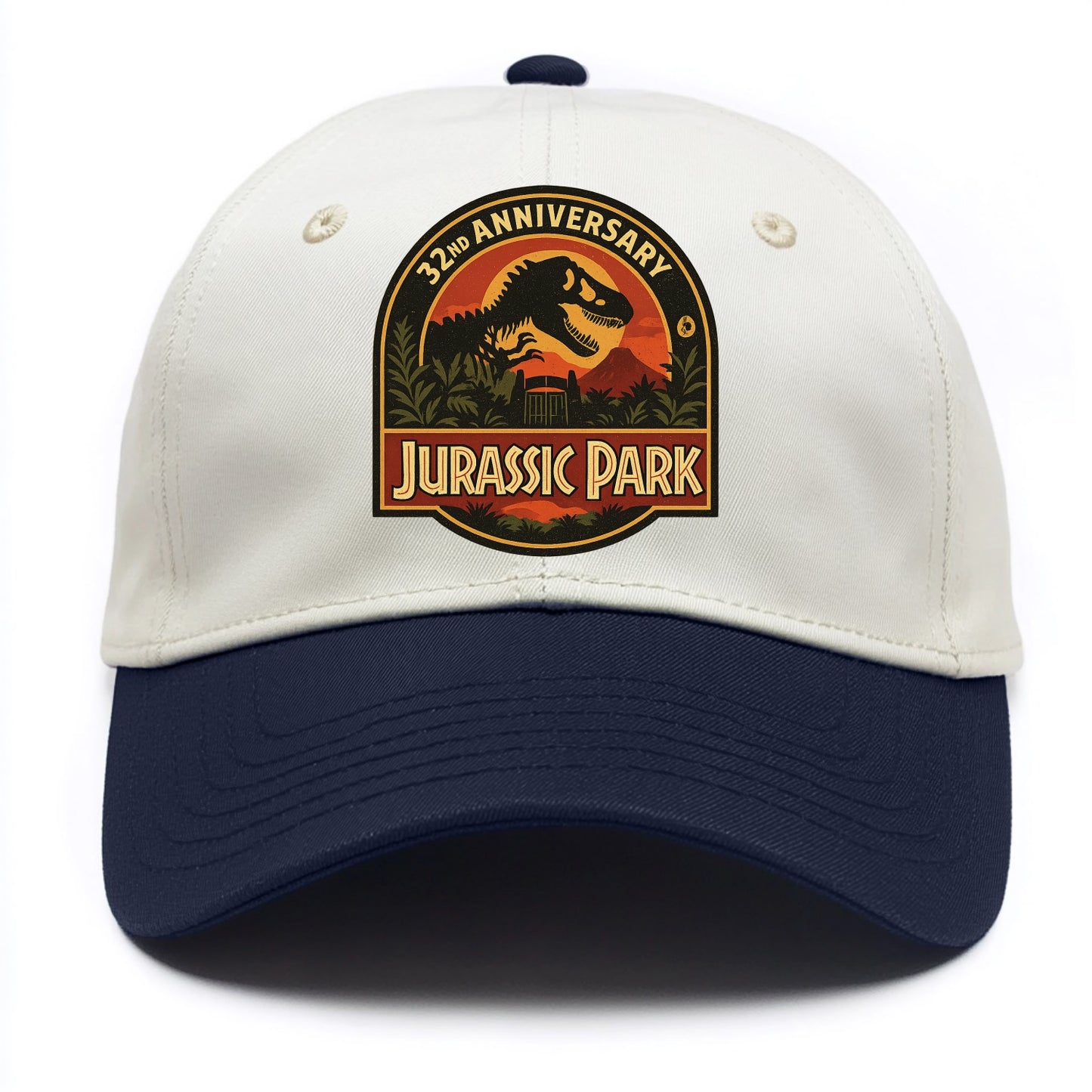 Jurassic Park 32nd Anniversary - Two Tone Cap - Navy