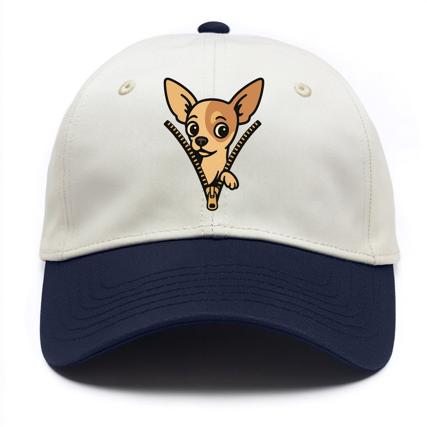 Chihuahua - Two Tone Cap - Navy