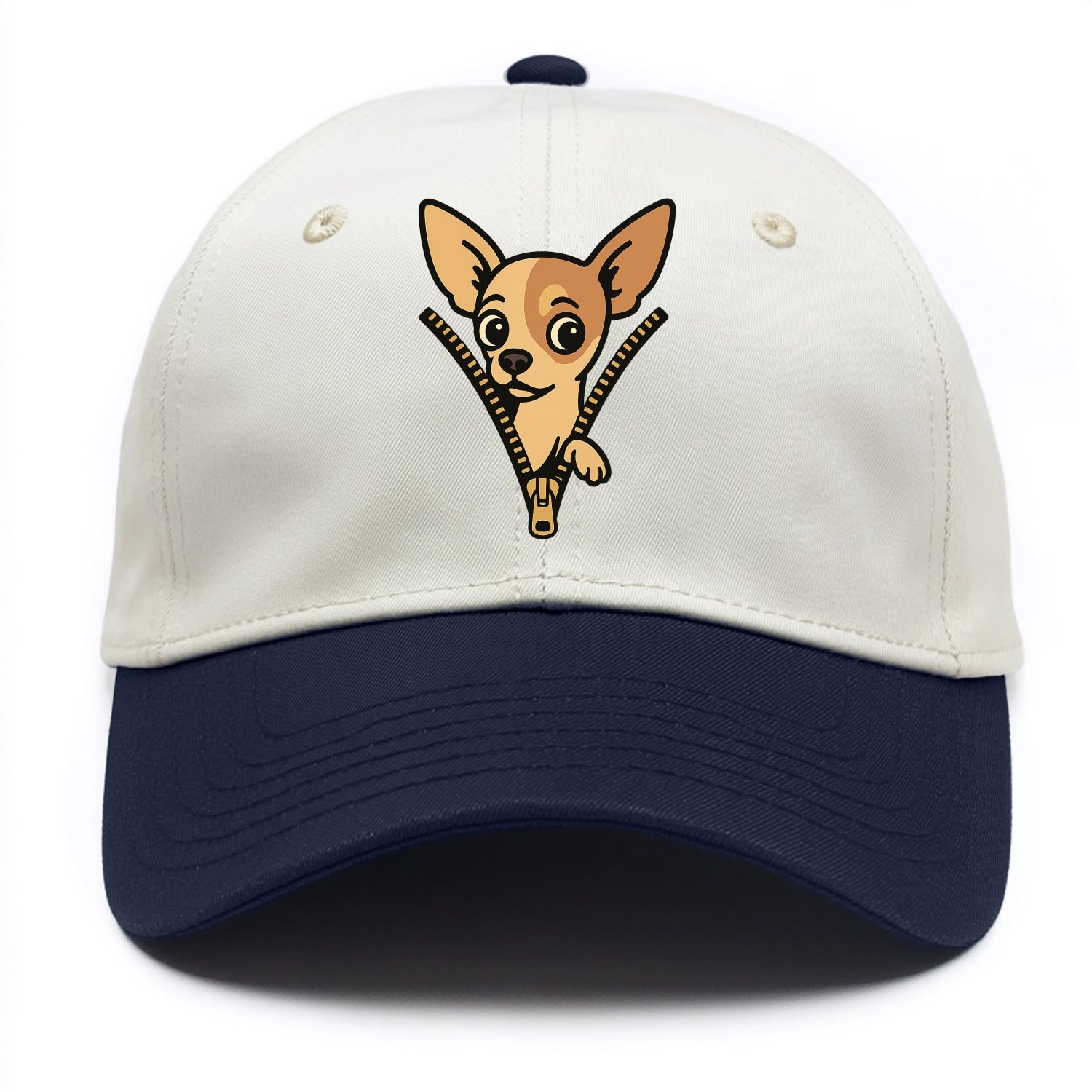Chihuahua - Two Tone Cap - Navy