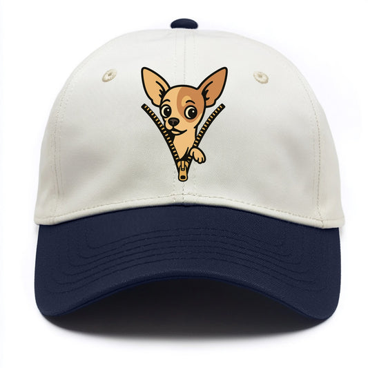 Chihuahua - Two Tone Cap - Navy