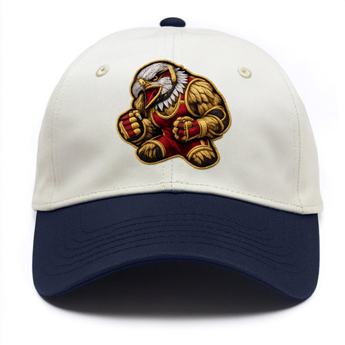 WRESTLING EAGLE - fierce eagle with wrestling singlet in - Two Tone Cap