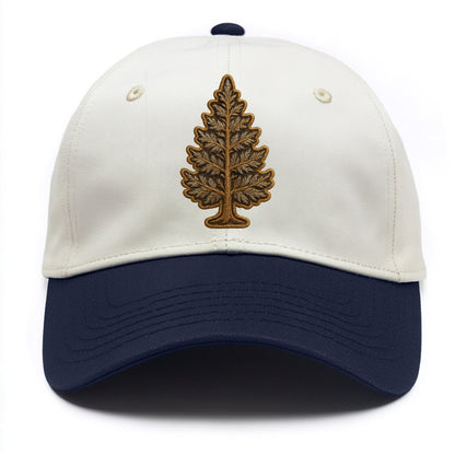 Pine Tree  - Two Tone Cap - Navy