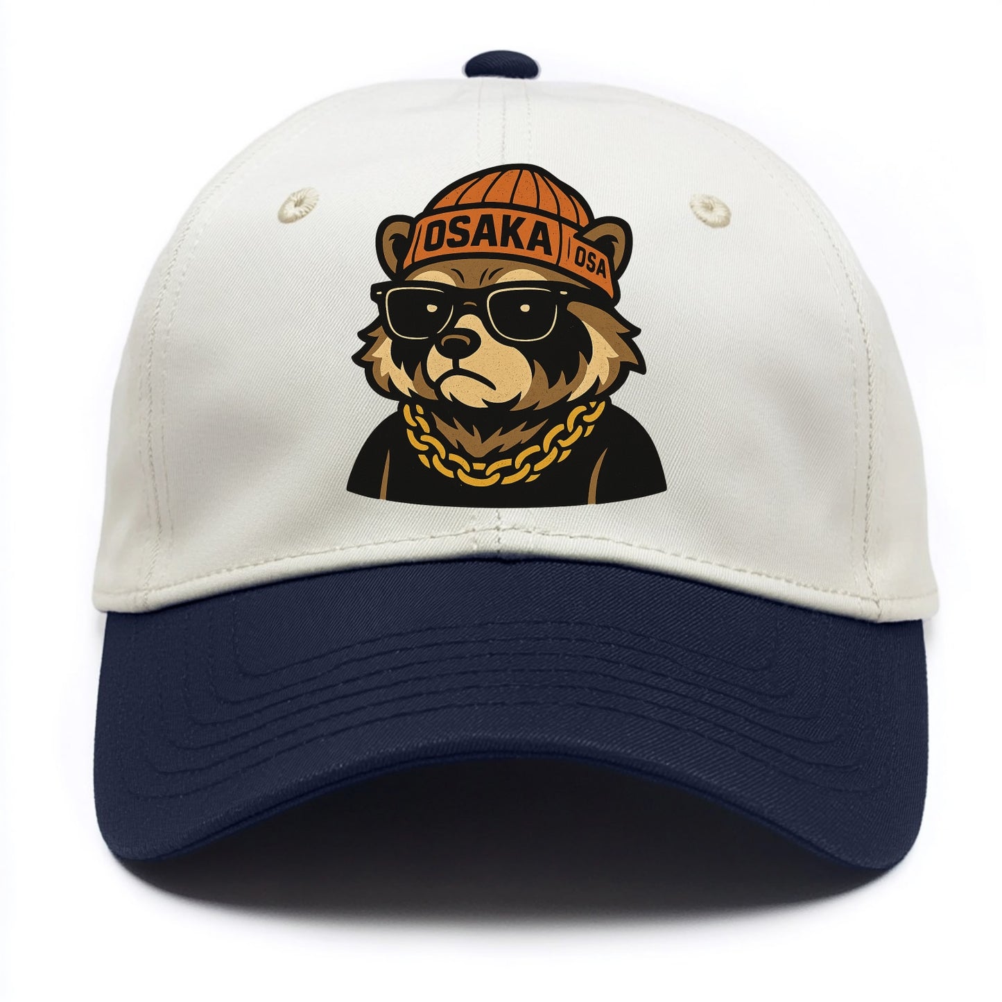 Osaka Tanuki - Two Tone Cap - Navy