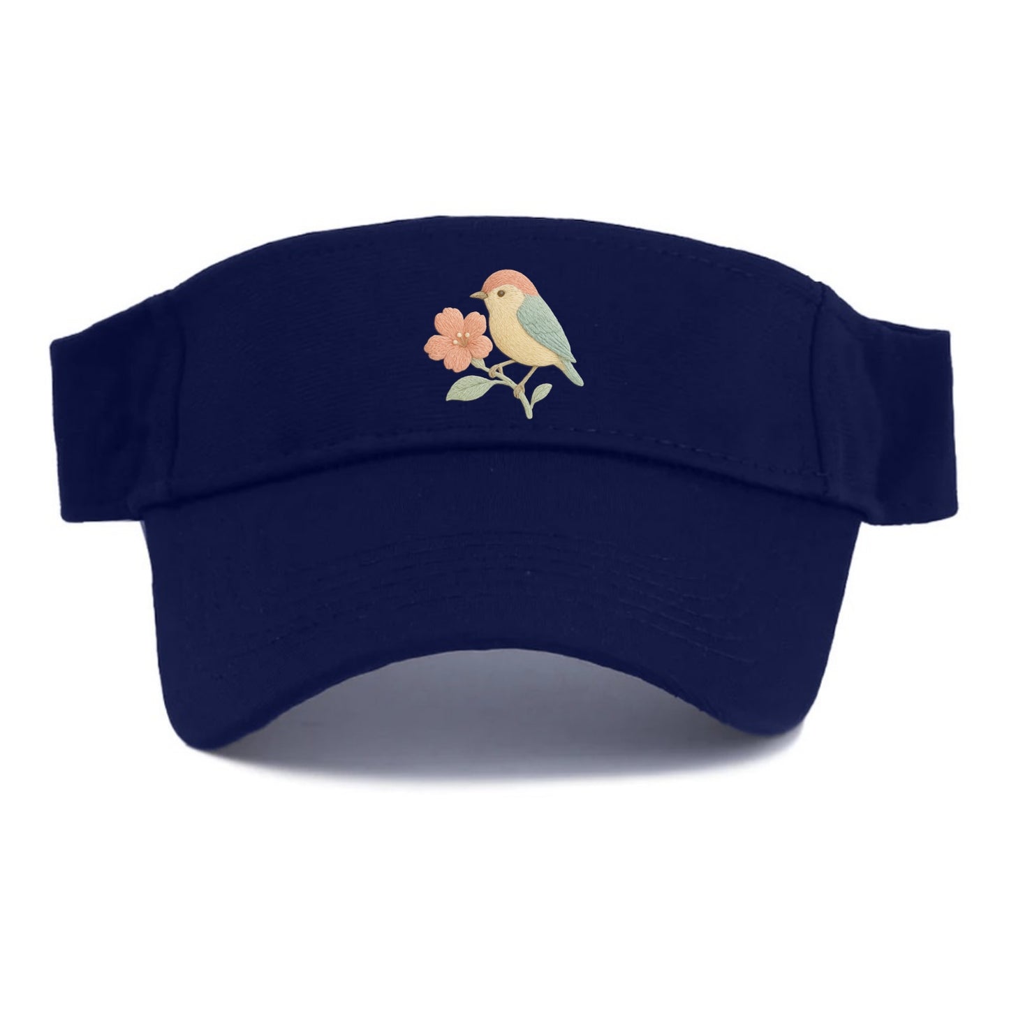 Peach Flowerpecker - Visor - Navy
