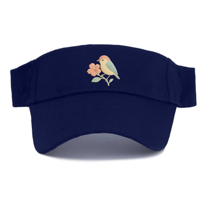 Peach Flowerpecker - Visor - Navy