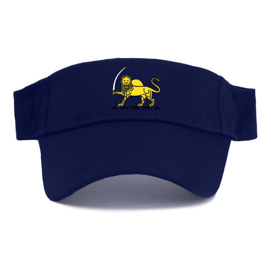 Lion Of The Rising Blade - Visor - Navy