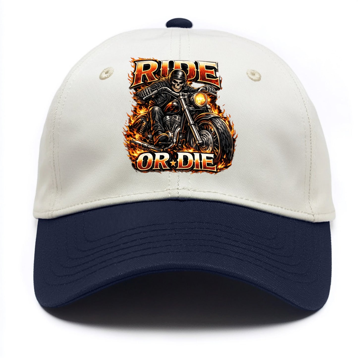 Ride Or Die - Two Tone Cap - Navy