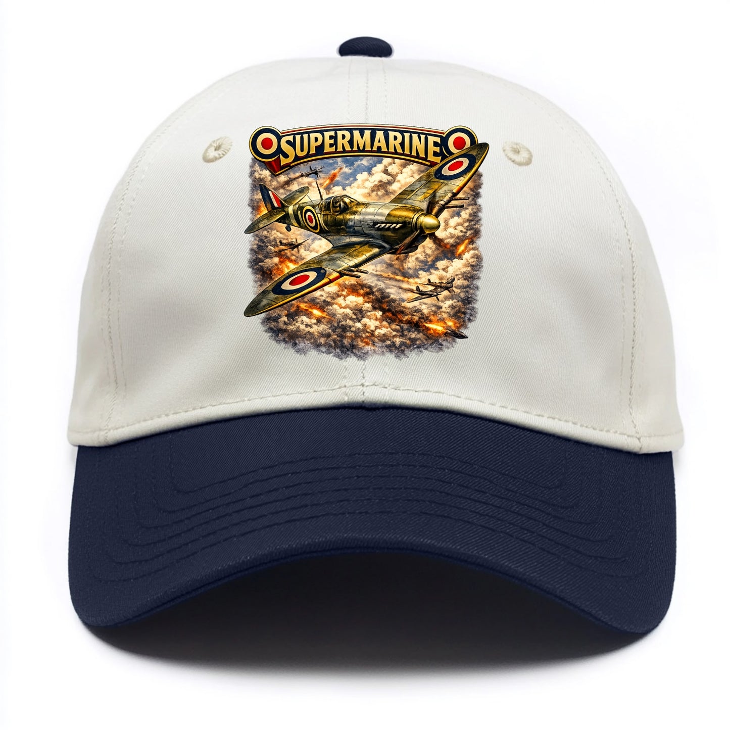 Supermarine Spitfire - Two Tone Cap - Navy