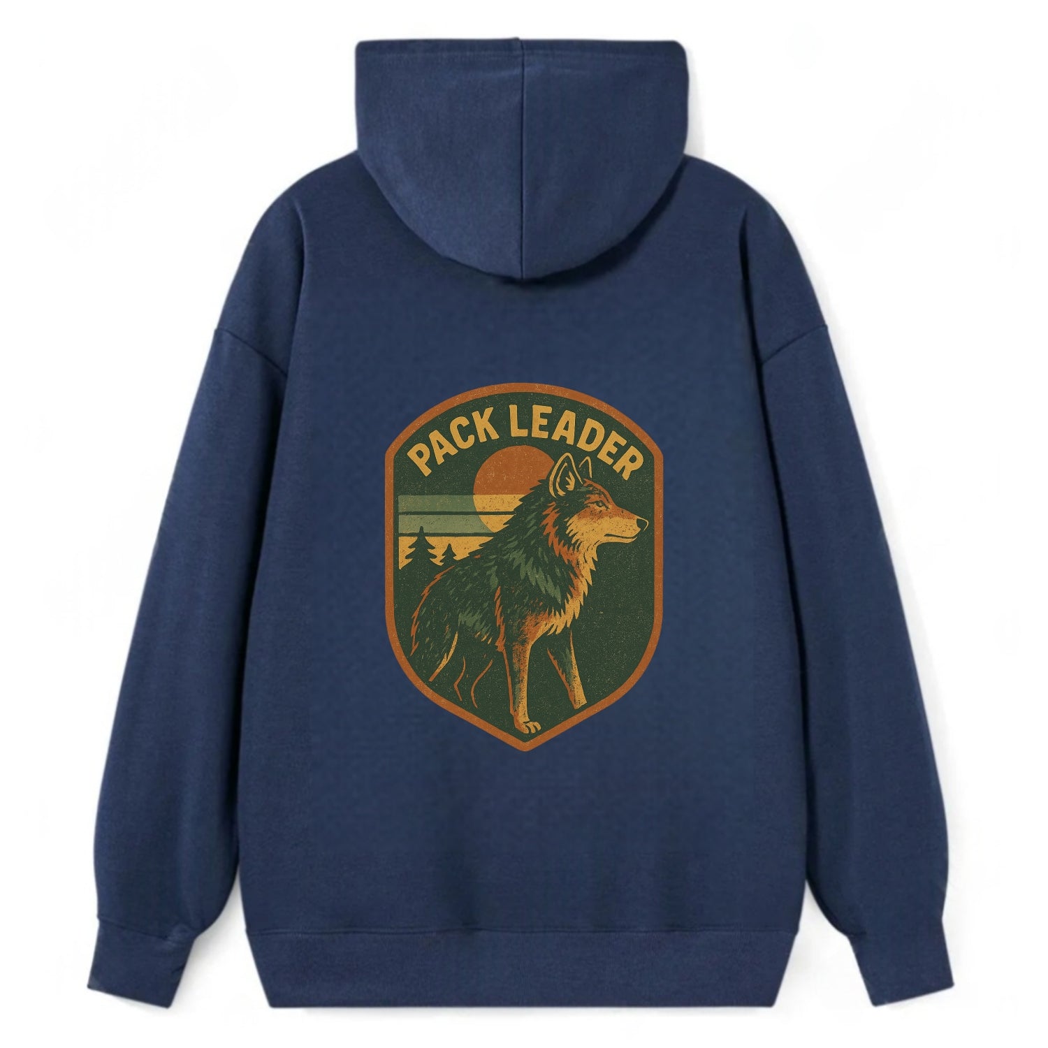 Pack Leader  - Classic Pullover Hoodie - Navy