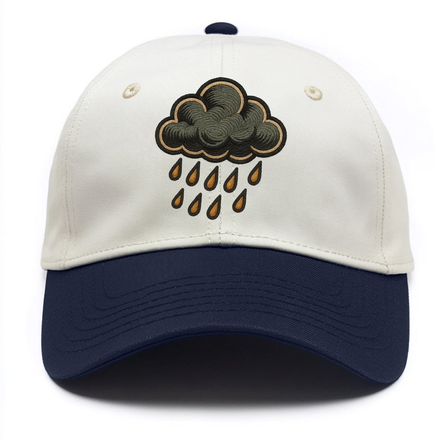 Rain Cloud  - Two Tone Cap - Navy